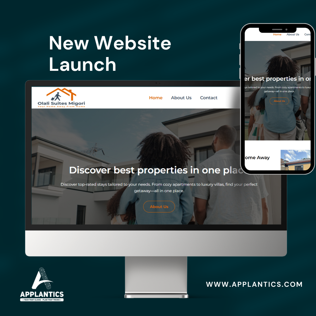 Olalisuitemigori Professional Website Design - Web Development Portfolio by Applantics