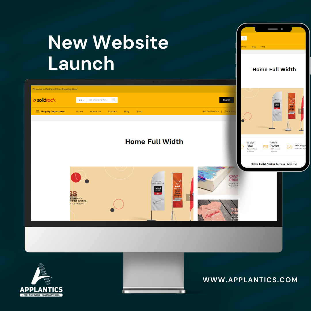 Solidrock Construction Website - Building Services Web Design by Applantics