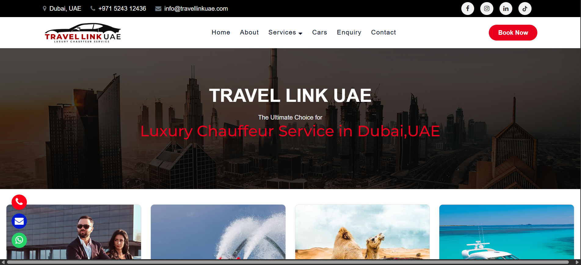 travel Portfolio Project - Web Design by Applantics