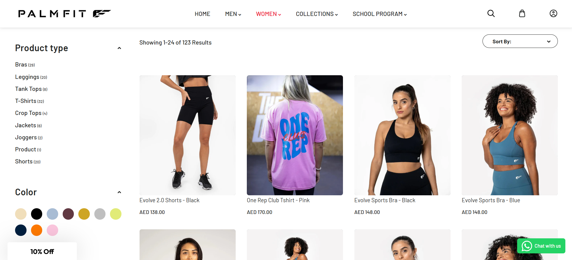 palmfit Portfolio Project - Web Design by Applantics