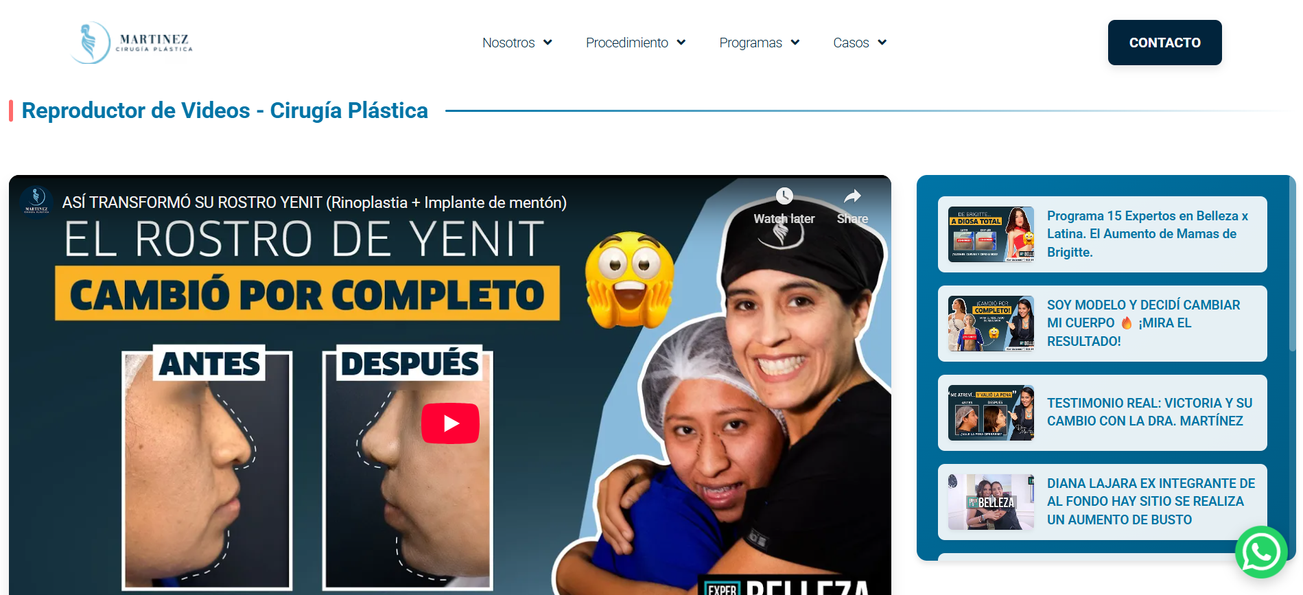 martinez Portfolio Project - Web Design by Applantics