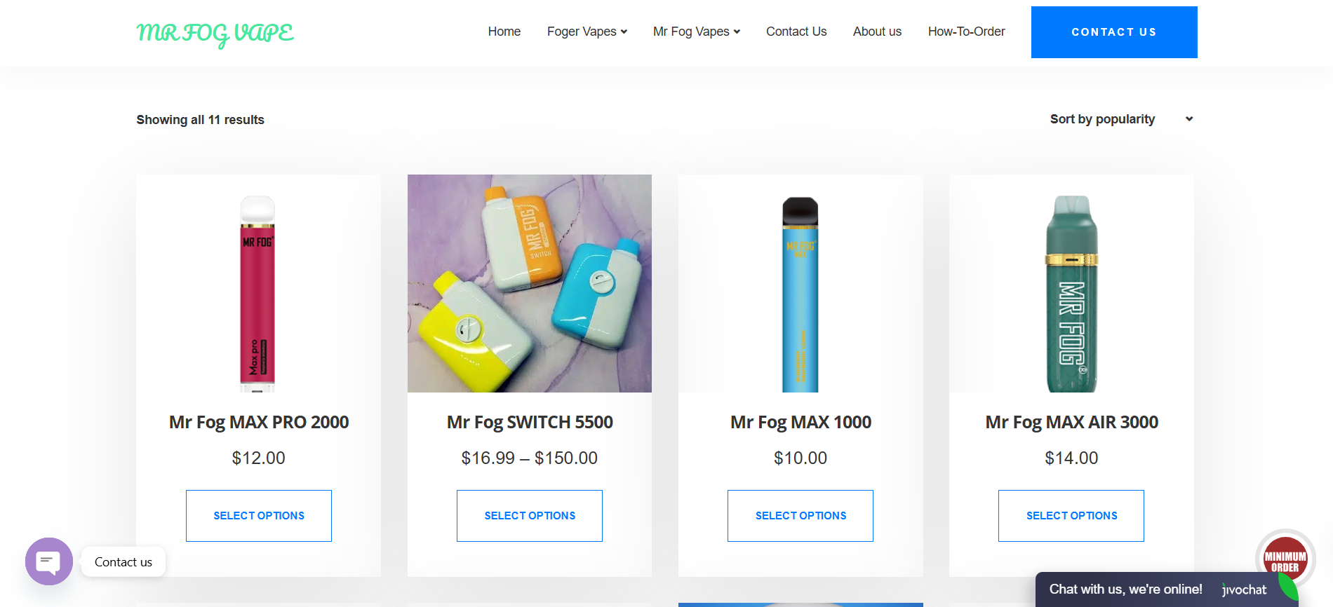 fog Portfolio Project - Web Design by Applantics