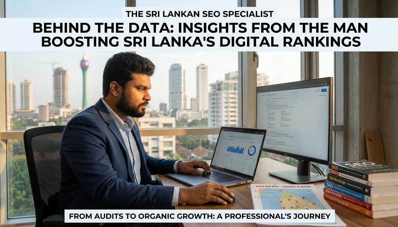 Best SEO Specialist in Sri Lanka - Buddhika S Weerasekara