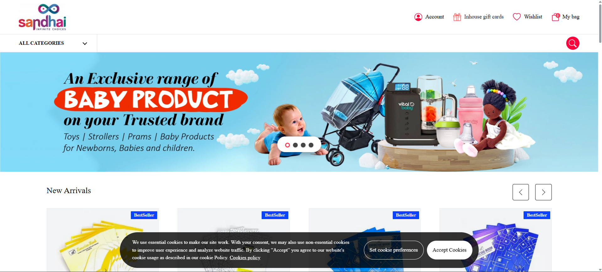 sandhai Portfolio Project - Web Design by Applantics