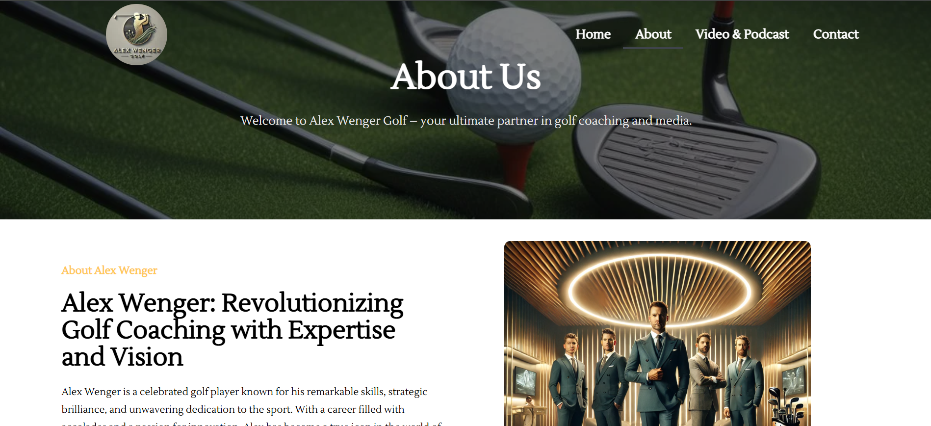 alex Portfolio Project - Web Design by Applantics